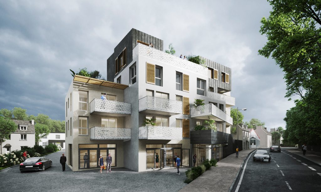 appartements neufs du T2 au T5 brest guipavas centre ascenseur parking terrasse BBC