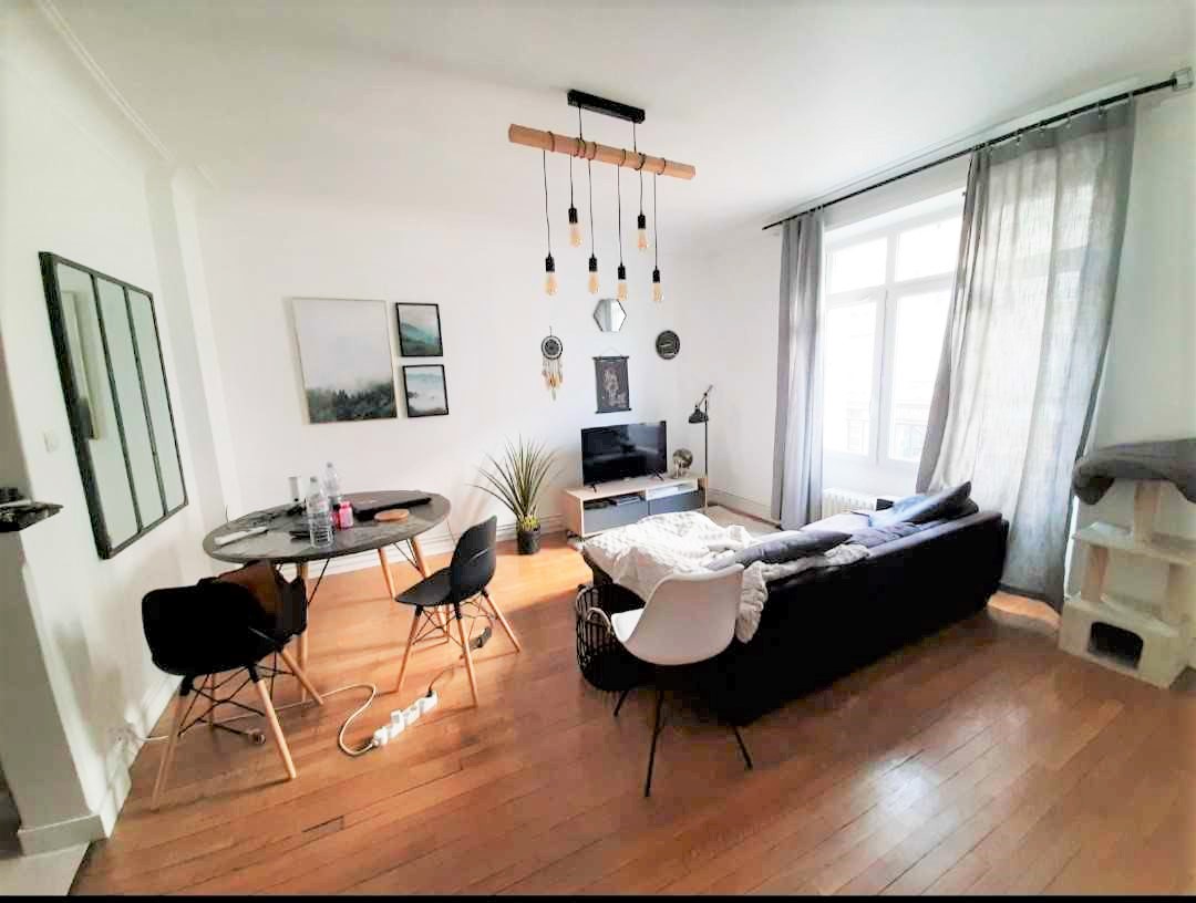 exclusivité appartement T2 rénové brest centre ville triangle d'or dalle beton