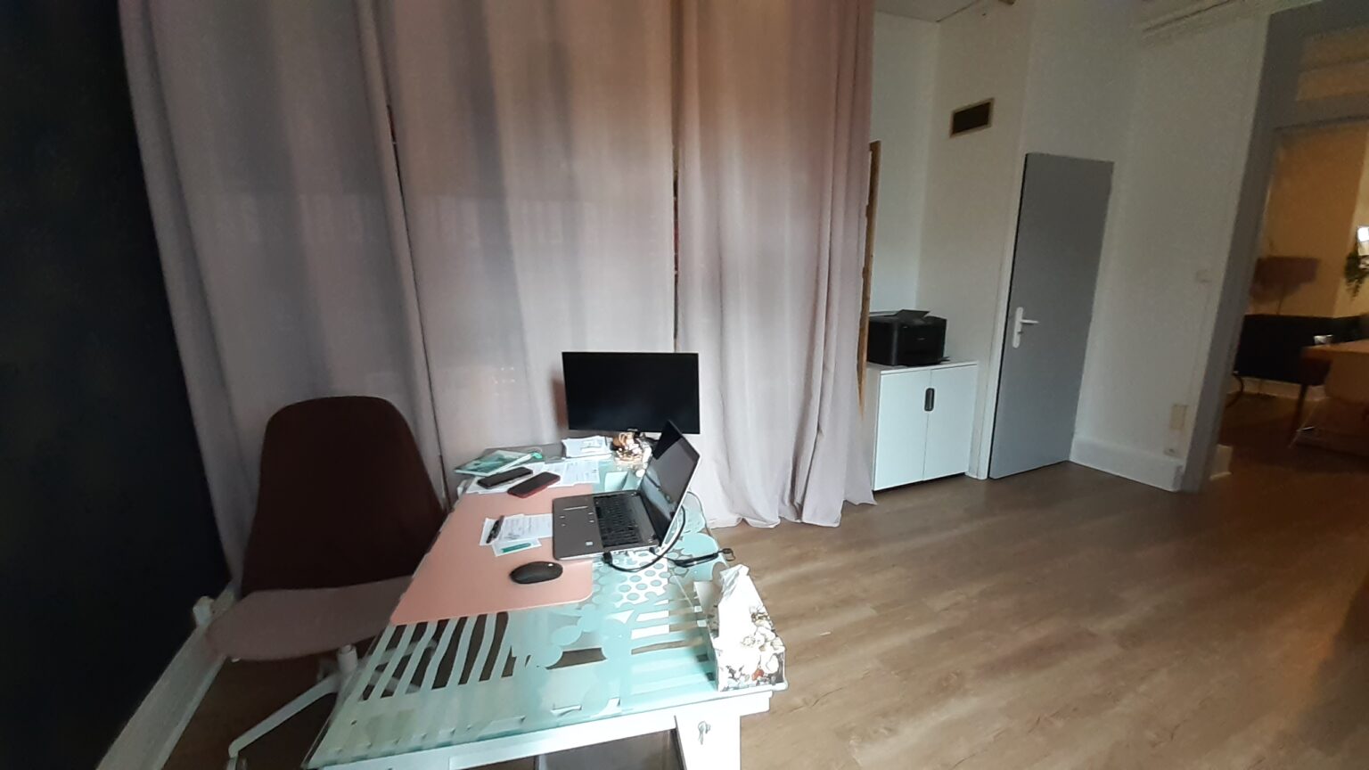 Brest triangle d'or loacaux de bureaux proche gare et tribunal, 3 bureaux, acces pmr