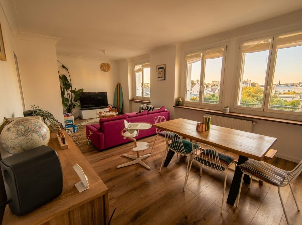 T5 90 m² à Brest Saint-Marc avec garage | Dom Immo
