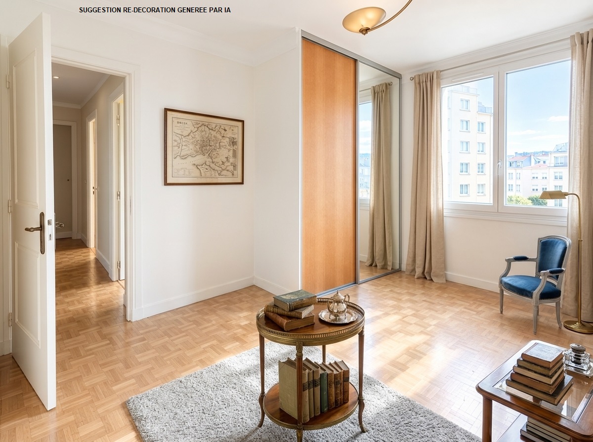Appartement vue mer à Brest hypercentre : T3 75m², balcon, ascenseur, cave.