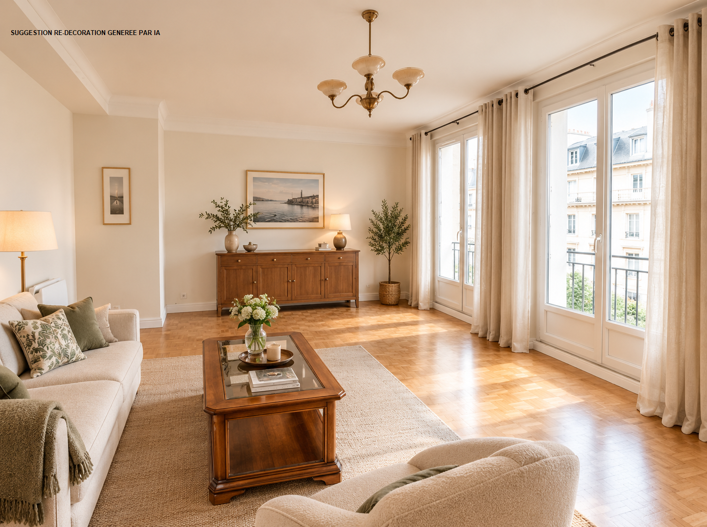 Appartement vue mer à Brest hypercentre : T3 75m², balcon, ascenseur, cave.